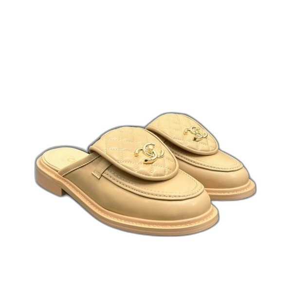 [ 샤넬 ] CC로고 로퍼 뮬