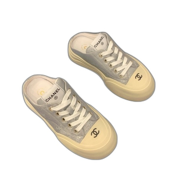 [ Chanel ] 샤넬 플랫폼 스니커즈 뮬