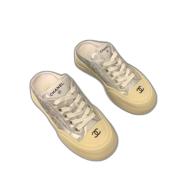 [ Chanel ] 샤넬 플랫폼 스니커즈 뮬