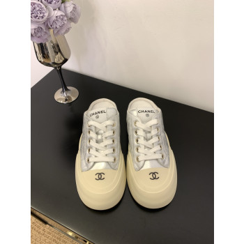 [ Chanel ] 샤넬 플랫폼 스니커즈 뮬