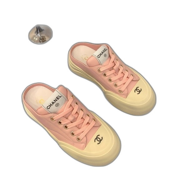 [ Chanel ] 샤넬 플랫폼 스니커즈 뮬