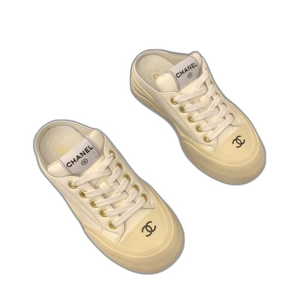 [ Chanel ] 샤넬 플랫폼 스니커즈 뮬