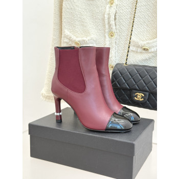 [ Chanel ] 샤넬 진주 앵클 부츠