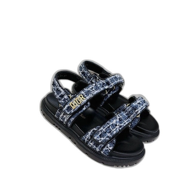 [ 디올 ] 25ss Dioract 벨크로 샌들