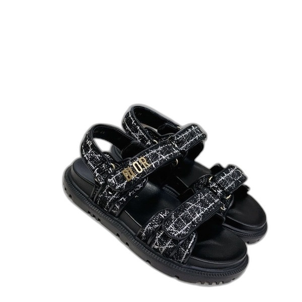 [ 디올 ] 25ss Dioract 벨크로 샌들