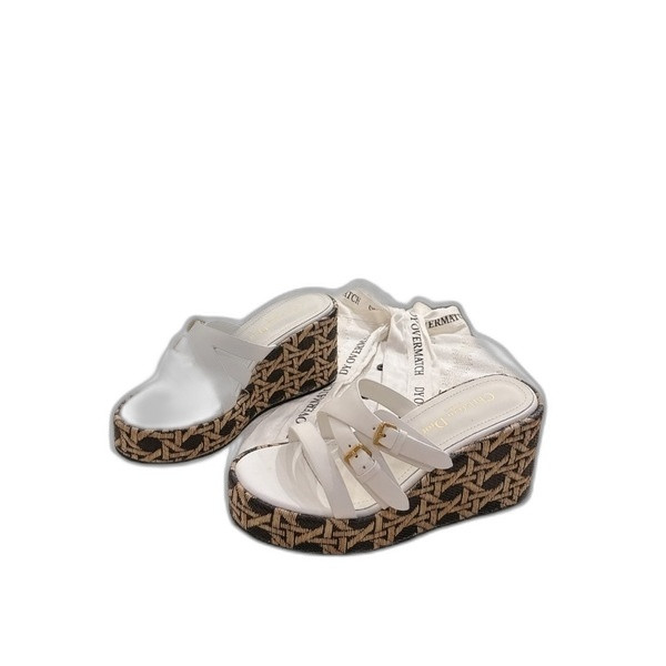 [ Dior ] 디올 L'Amazone 웨지힐 뮬