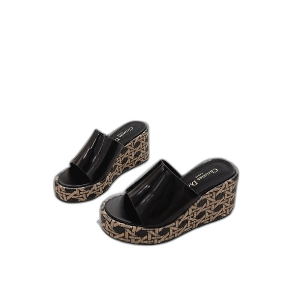 [ Dior ] 디올 웨지힐 뮬