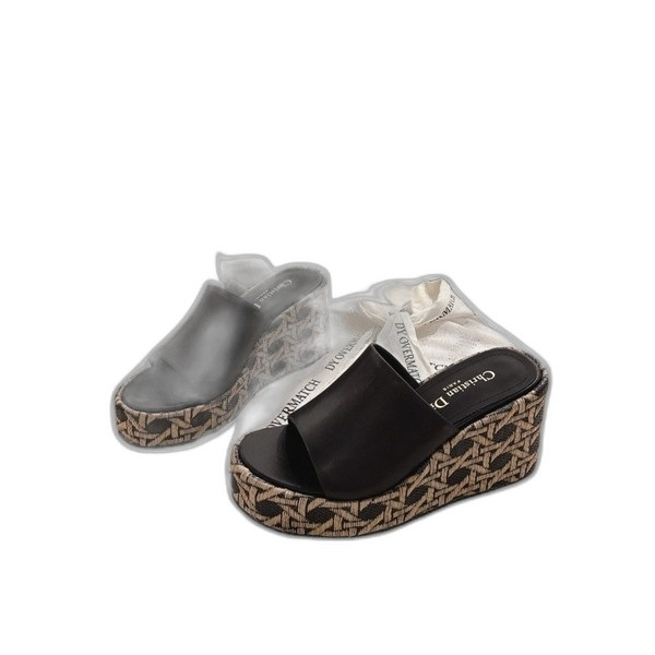 [ Dior ] 디올 웨지힐 뮬