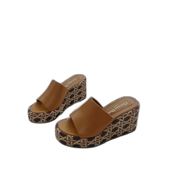 [ Dior ] 디올 웨지힐 뮬