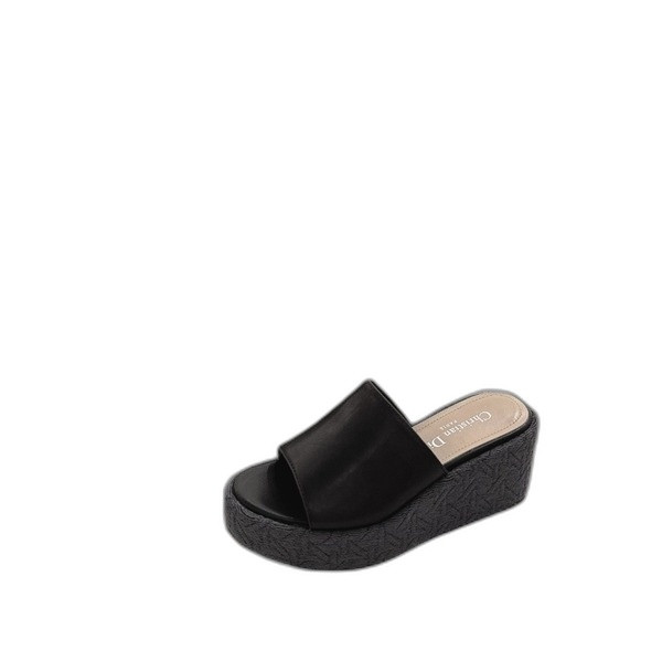 [ Dior ] 디올 Attitude 웨지힐 뮬