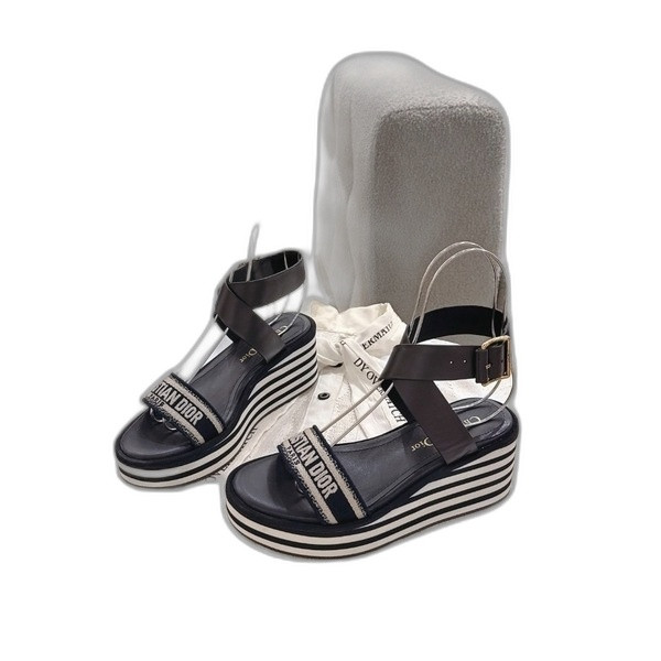 [ Dior ] 디올 Dway 웨지힐 샌들