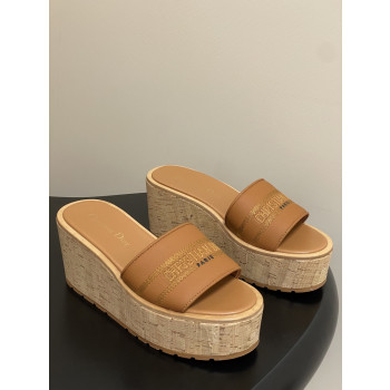 [ Dior ] 디올 D-way 웨지힐 샌들