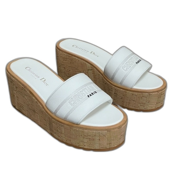[ Dior ] 디올 D-way 웨지힐 샌들