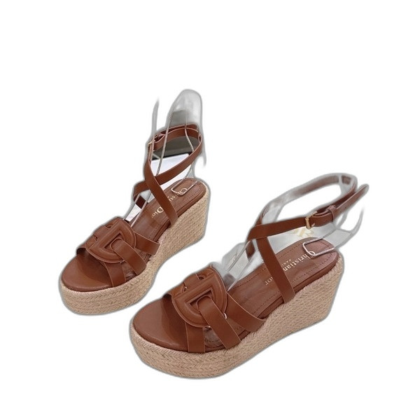 [ Dior ] 디올 D-Club 웨지힐 샌들