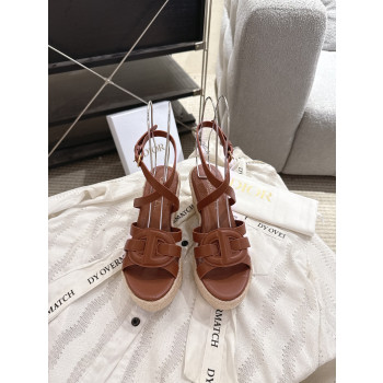 [ Dior ] 디올 D-Club 웨지힐 샌들