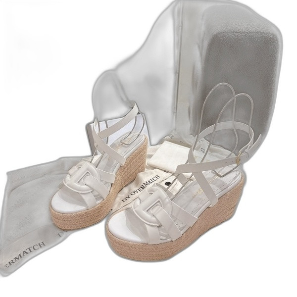 [ Dior ] 디올 D-Club 웨지힐 샌들