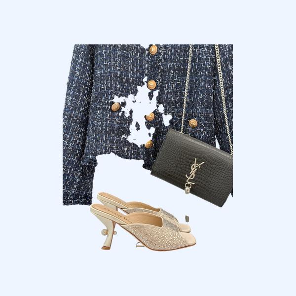 [ Dior ] 디올 Tribales 힐 슬라이드