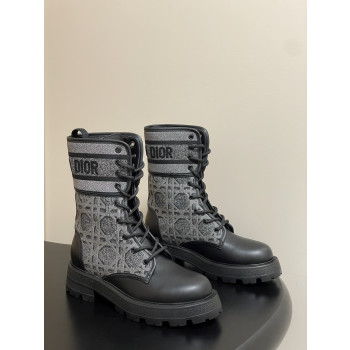 [ Dior ] 디올 트위드 워커 부츠