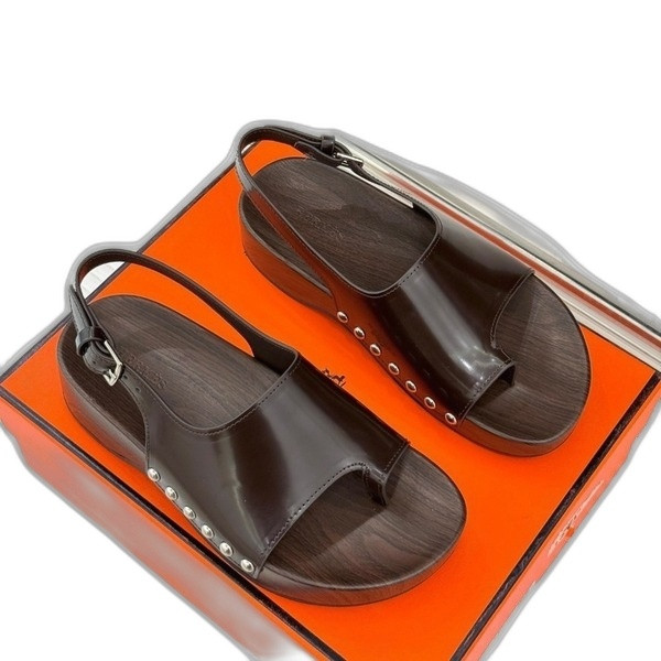 [ 에르메스 ] 2025 S/S RTW 쪼리 샌들