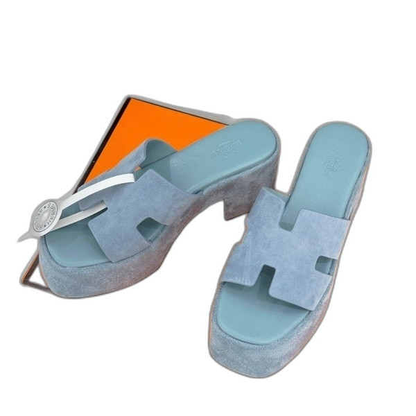 [ Hermes ] 에르메스 H 통굽 샌들