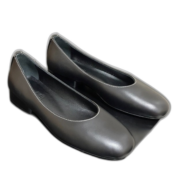 [ Hermes ] 에르메스 가죽 플랫슈즈