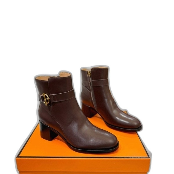 [ Hermes ] 에르메스 Jill 앵클 부츠