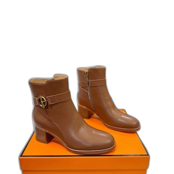 [ Hermes ] 에르메스 Jill 앵클 부츠