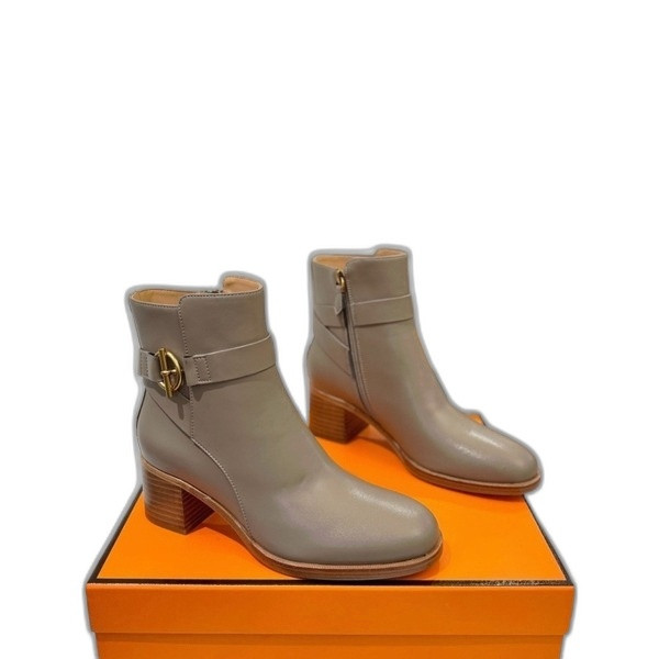 [ Hermes ] 에르메스 Jill 앵클 부츠