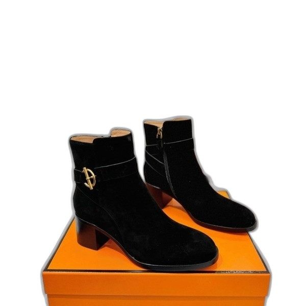 [ Hermes ] 에르메스 Jill 앵클 부츠