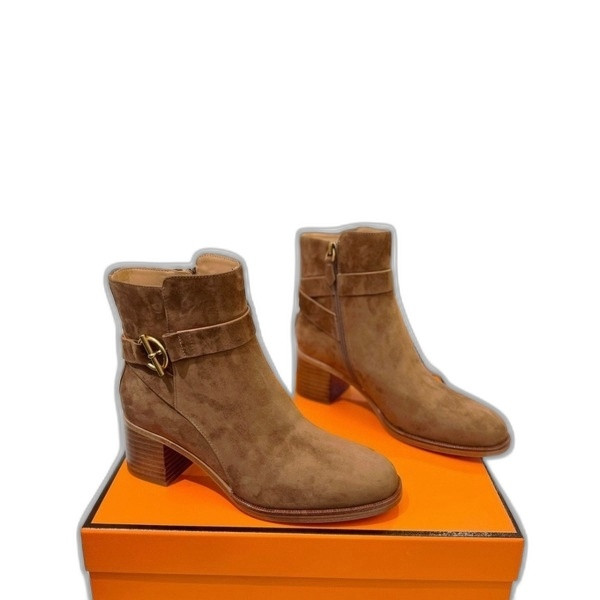 [ Hermes ] 에르메스 Jill 앵클 부츠