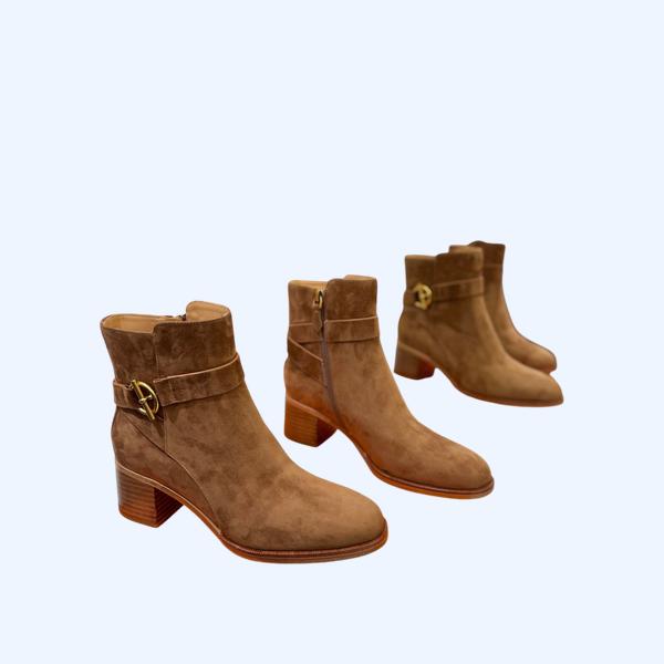 [ Hermes ] 에르메스 Jill 앵클 부츠