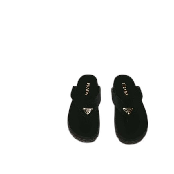 [Prada] 프라다 벨벳 조리 샌들