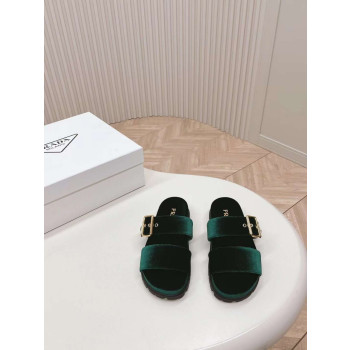 [Prada] 프라다 벨벳 슬라이드