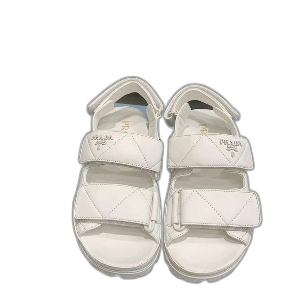 [Prada] 프라다 퀼팅 나파 가죽 샌들