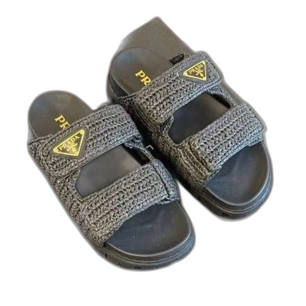 [Prada] 프라다 크로셰 슬라이드