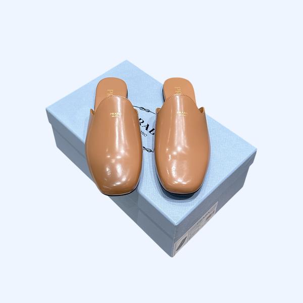 [ 프라다 ] 2025 오픈백 슬리퍼