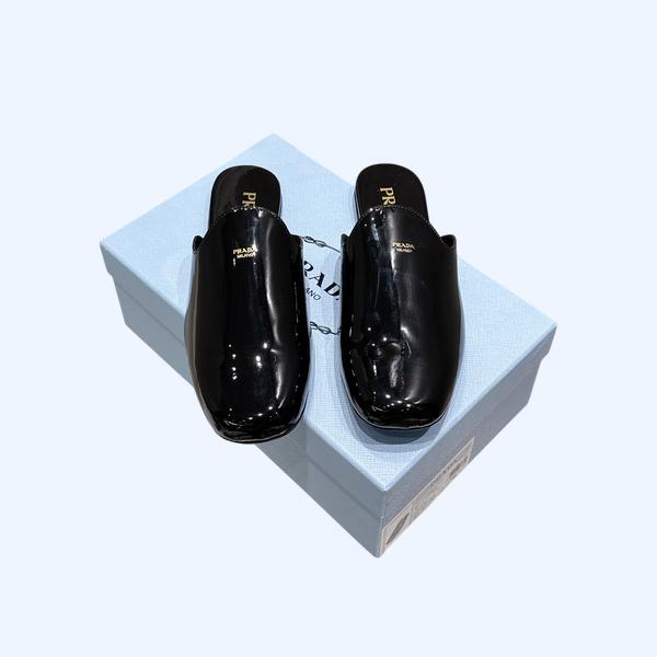 [ 프라다 ] 2025 오픈백 슬리퍼