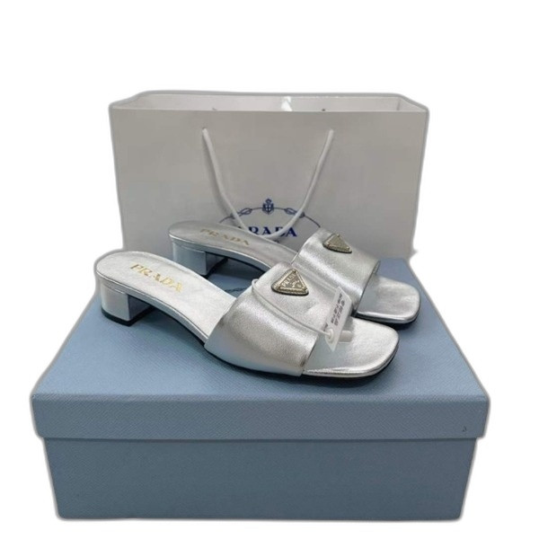 [Prada] 프라다 사피아노 뮬 슬라이드