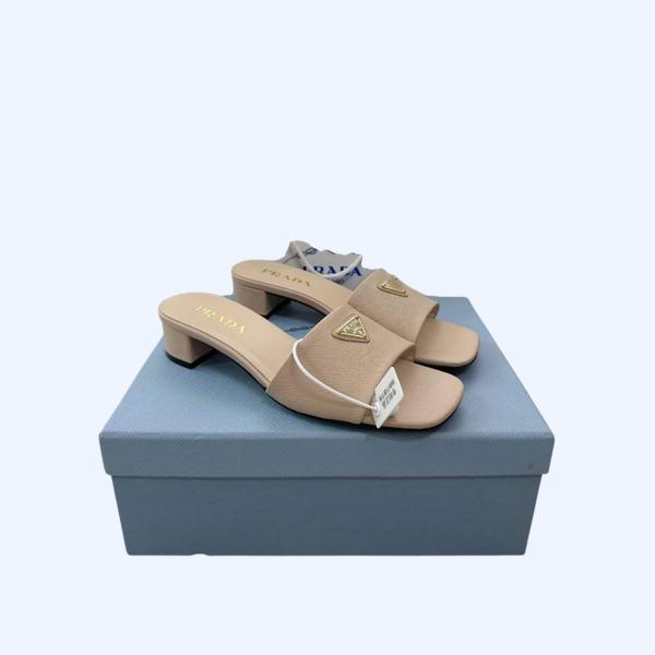 [Prada] 프라다 사피아노 뮬 슬라이드