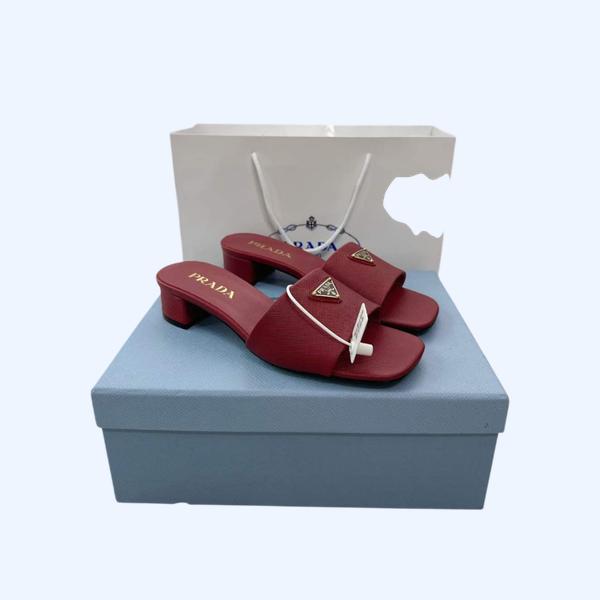 [Prada] 프라다 사피아노 뮬 슬라이드
