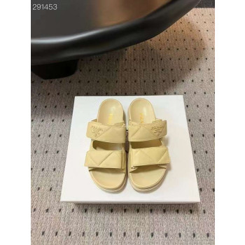 [Prada] 프라다 퀼팅 나파 가죽 슬라이드