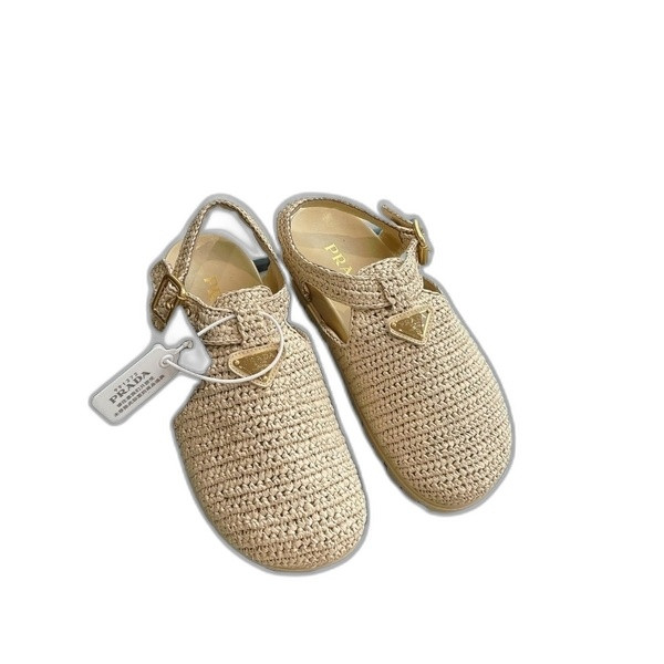 [ Prada ] 프라다 크로셰 샌들