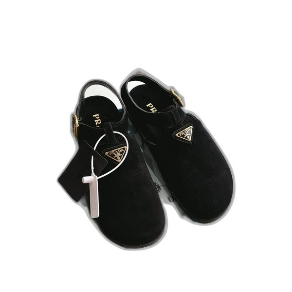 [ Prada ] 프라다 스웨이드 샌들