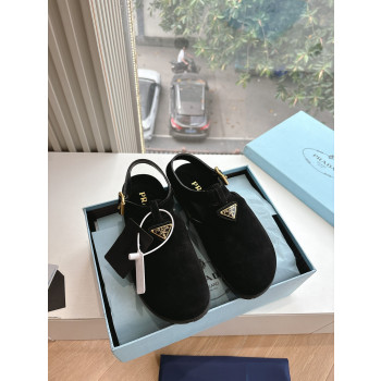 [ Prada ] 프라다 스웨이드 샌들