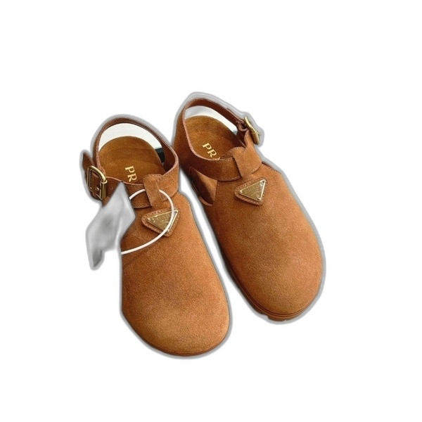 [ Prada ] 프라다 스웨이드 샌들