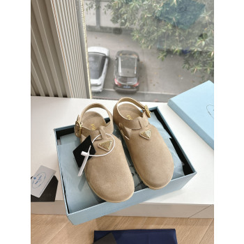 [ Prada ] 프라다 스웨이드 샌들