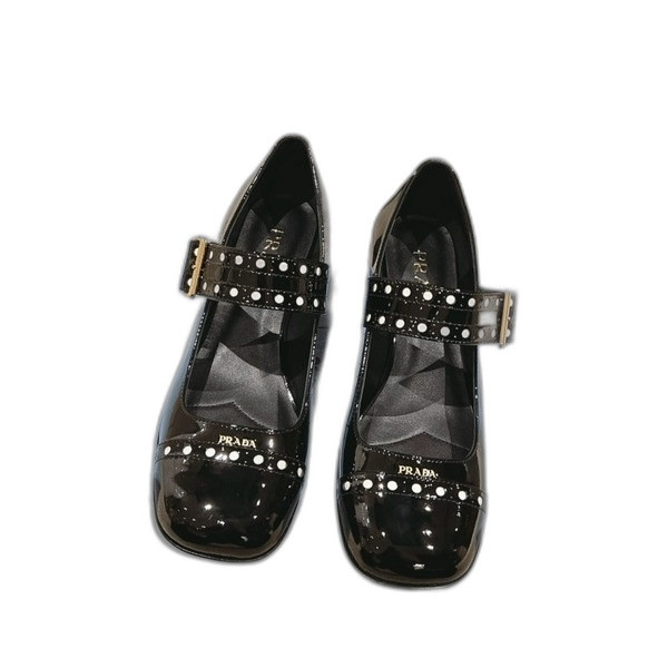 [ 프라다 ] 25ss 메리제인 펌프스