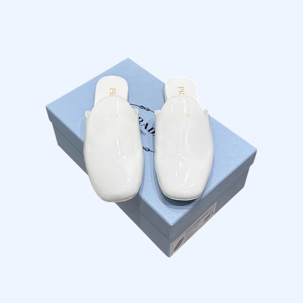 [ 프라다 ] 2025 오픈백 슬리퍼