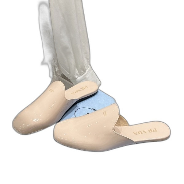 [ 프라다 ] 2025 오픈백 슬리퍼