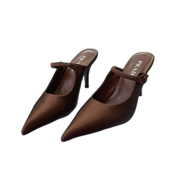 [ Prada ] 프라다 새틴 뮬